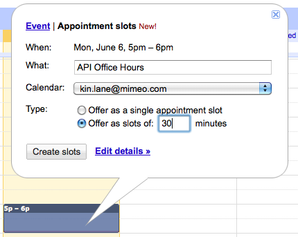 Set Up Appointment Slots Google Calendar