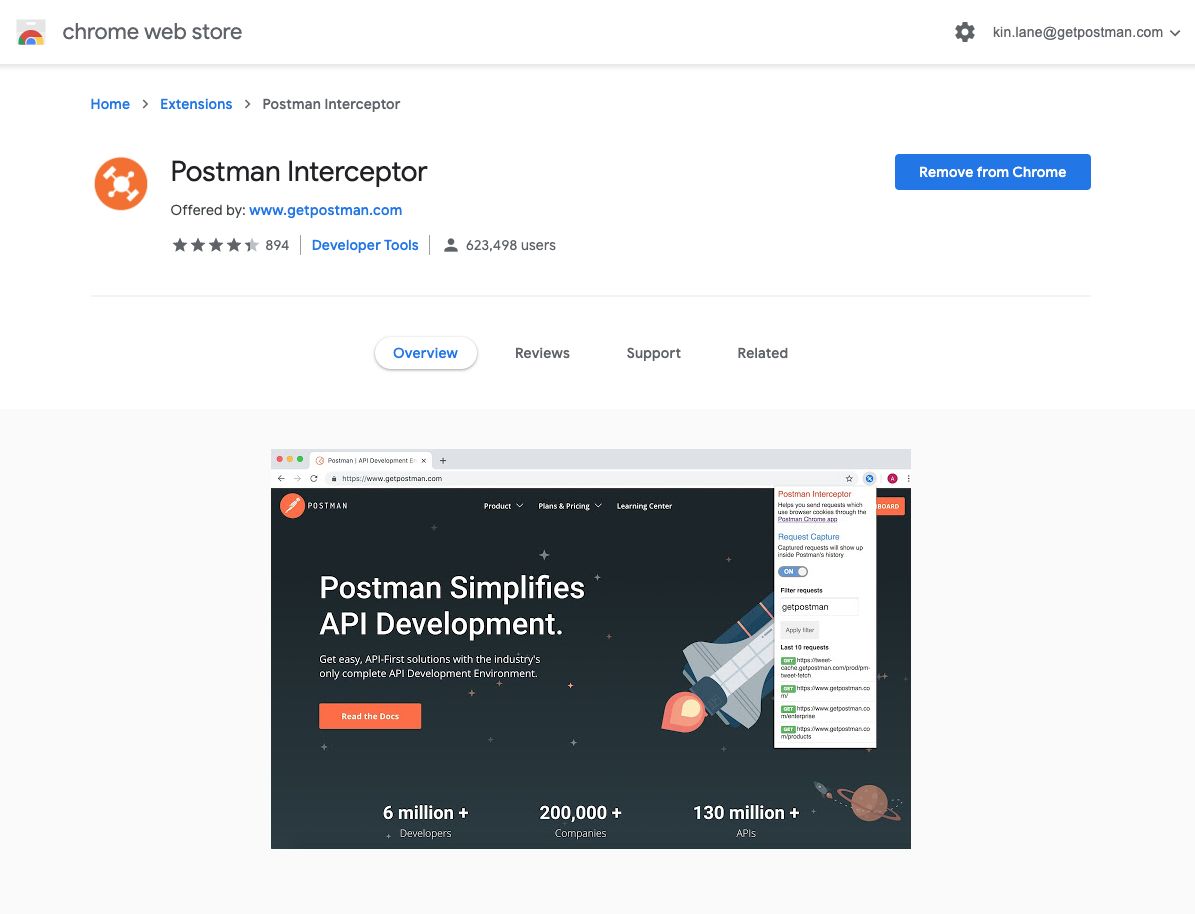 postman for chrome browser